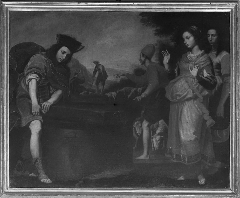 Giacobbe e Rachele al pozzo - Monastero di Camaldoni, Poppi, Arezzo